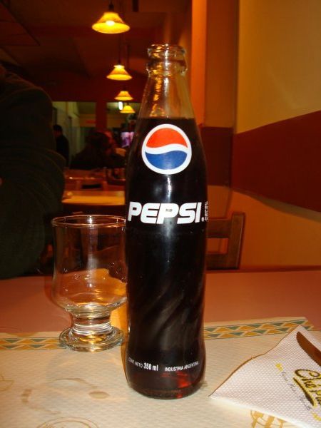 Pepsi In A Glass Bottle Photo