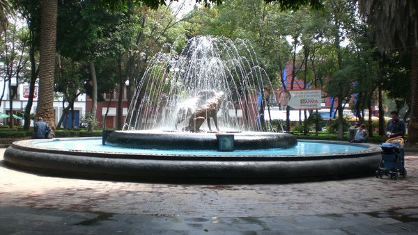 Coayacan fountain