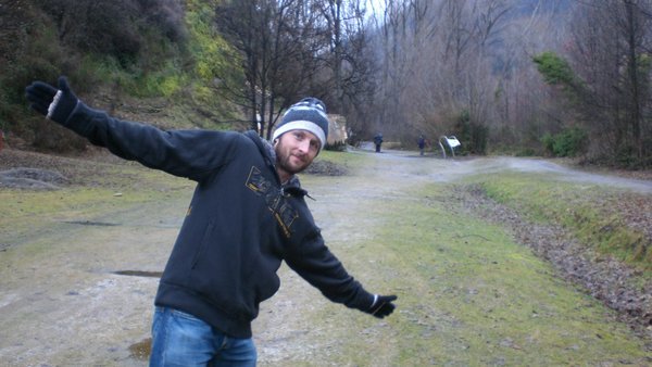 Joey spoils picturesque Arrowtown photo