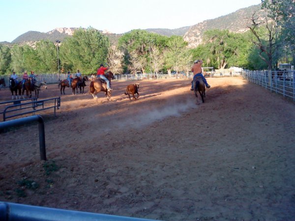 Rodeo Practice in Kanarraville