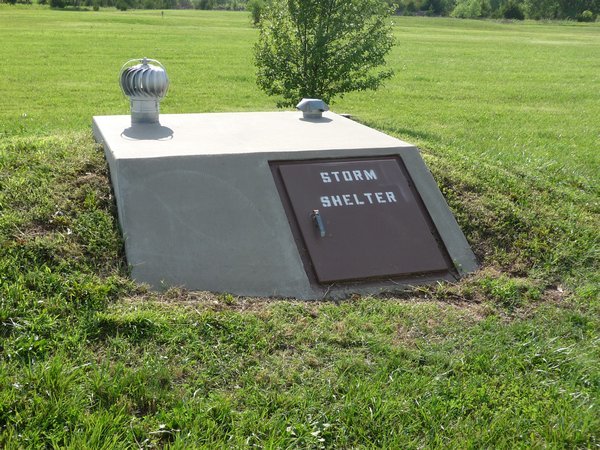 Storm Shelter at  McConnell AFB FamCamp