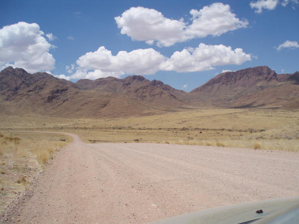 On the drive towards Namib Naukluft