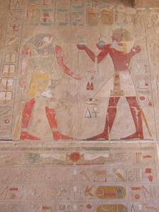 Decorations in Temple of Hatshepsut