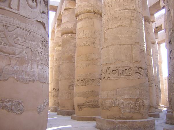 Hypostyle Hall in Karnak Temple