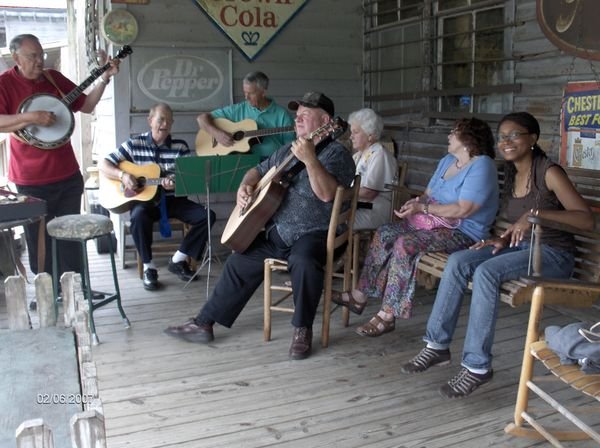 Mountain music at the Mast General Store