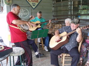 Blue Grass music at the Mast General Store