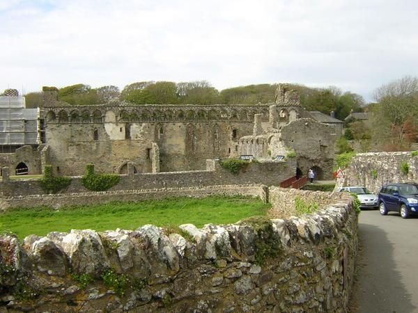 The ruins of the Bishop's Palace