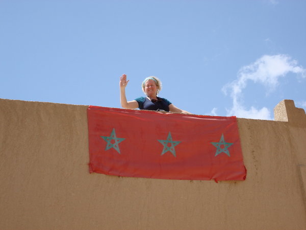 MOROCCAN FLAG AND FRAN