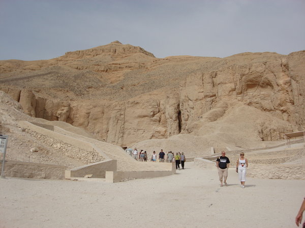 VIEW TO THE VALLEY OF THE KINGS