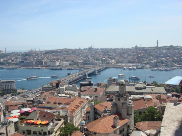 ISTANBUL FROM THE GALATA TOWER