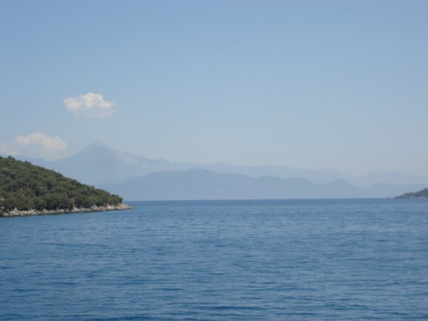 MOUNTAIN AND THE SEA