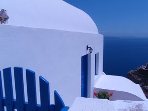 OUR POSTCARD FROM SANTORINI