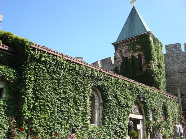 IVY COVERED CHURCH AT THE FORTRESS