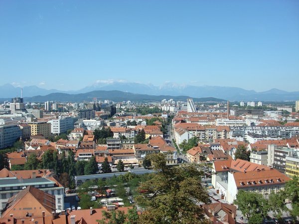 THE CITY FROM CASTLE TOWER