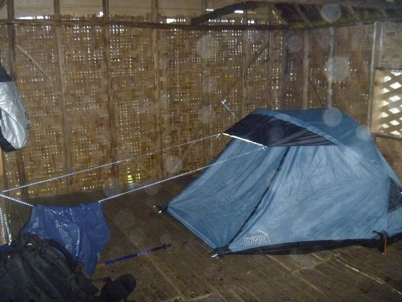 Camping inside