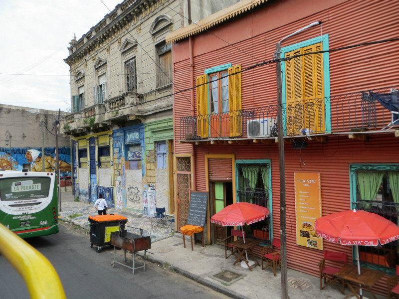 La Boca - a colorful neighborhood