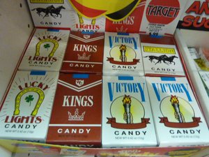 Cigarette candies from our childhood still available in USA