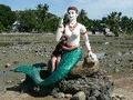 Mermaid statue near Big Budda