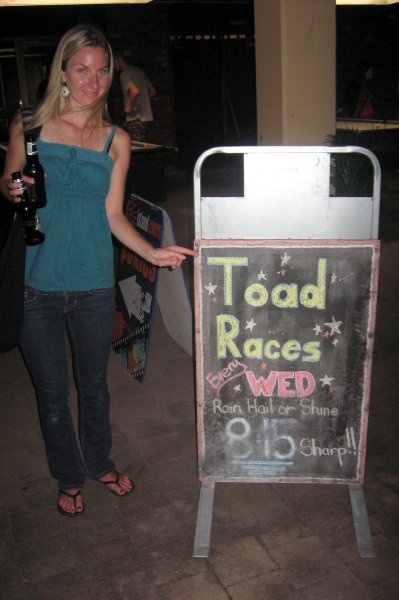 Toad races!