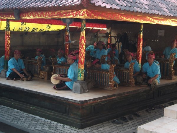 Band at Balinese Dancing
