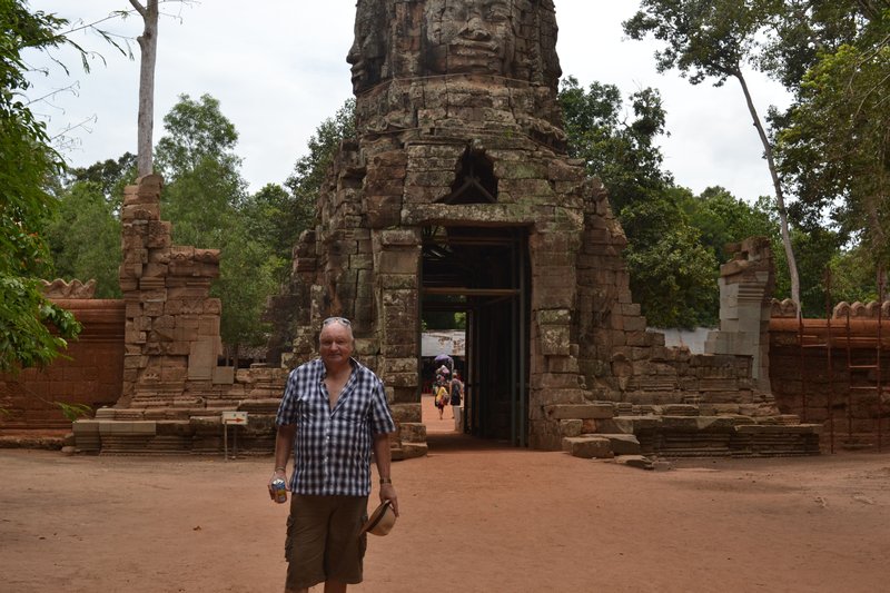 Tony at Ankor Wat
