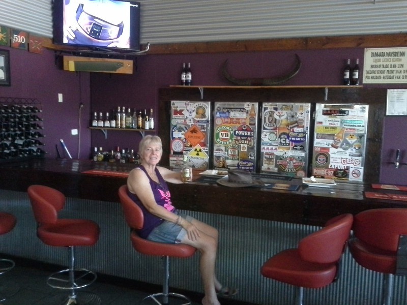 Bar at Dunmara Wayside Inn. N.T.