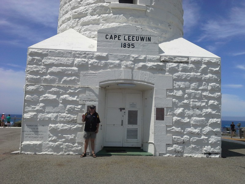 Tony at Cape Leeuwin. December 2014. 