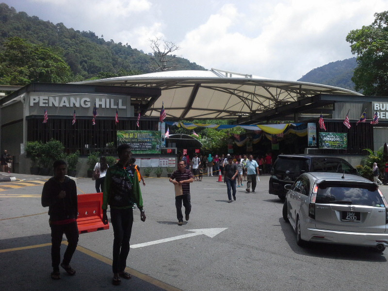 Penang Hill Railway Station.