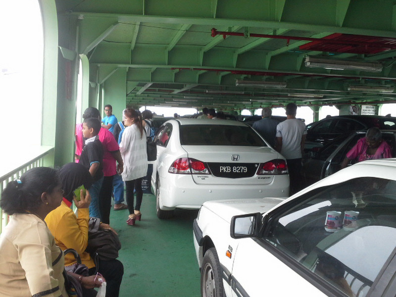 Ferry between Penang and Butterworth (mainland)