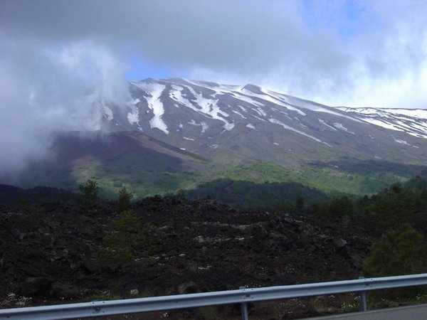 Snow Covered Etna