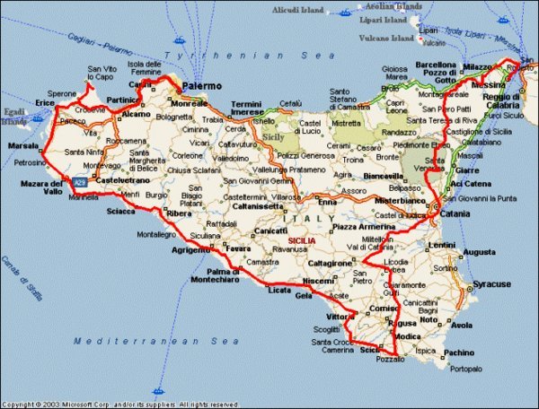 Sicily Route