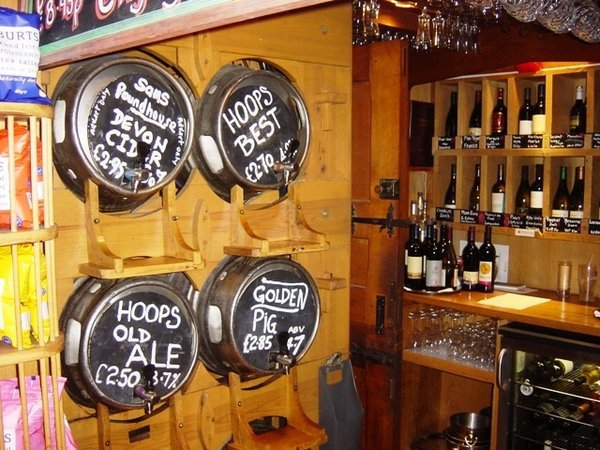 Hoops Inn Ale Selection