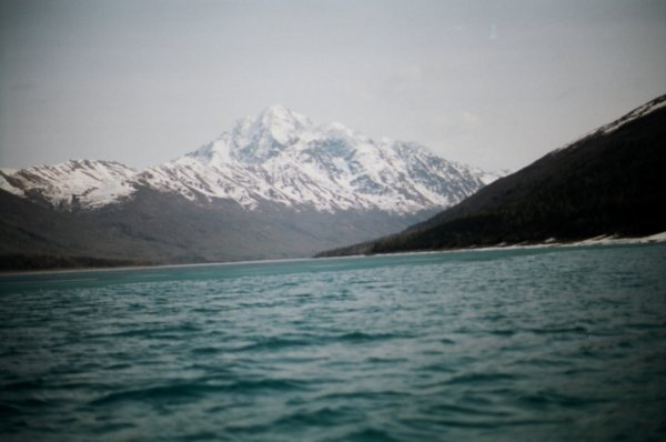 Mountains and Glacier Water