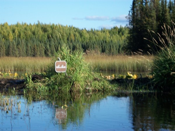 Portage/Trail Sign