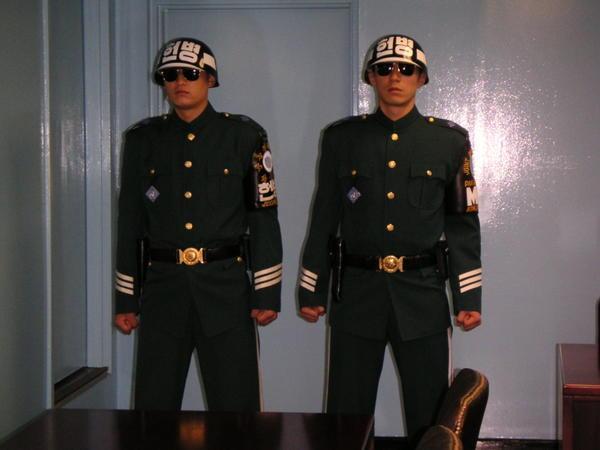 Two South Korean Soldiers