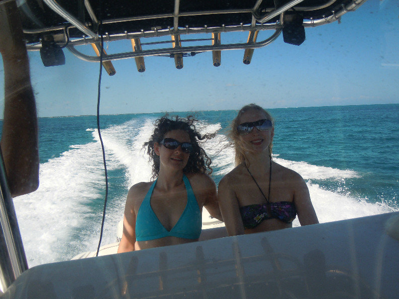Jhene and I at the Helm. 