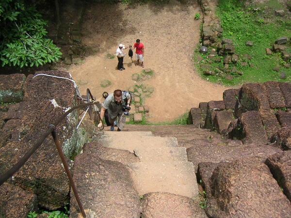 Lofty Stairs at Baphuom