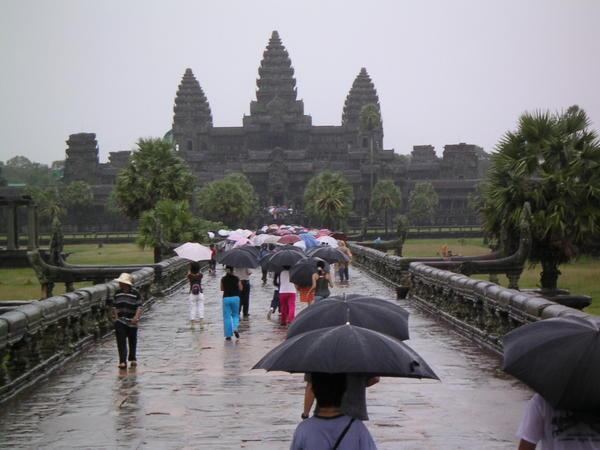 Rain at Angkor