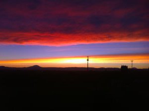Sunset in Yakima Valley 