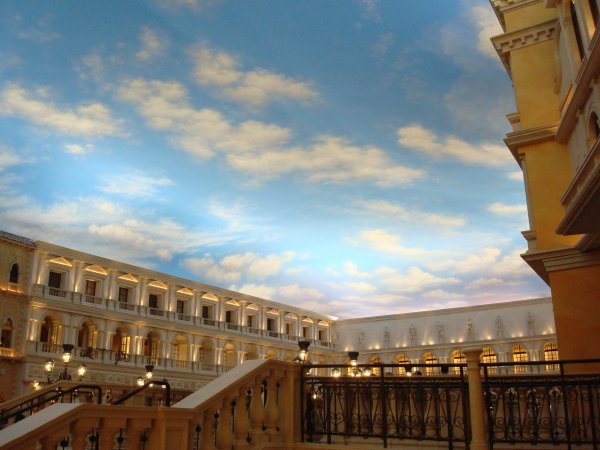 Inside the Venetian Hotel