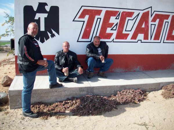 Tecate stands for cold beer!