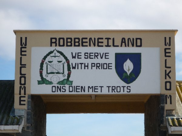 entrance of robben island