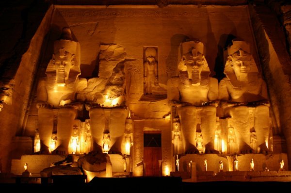 The great temple of Abu Simbel