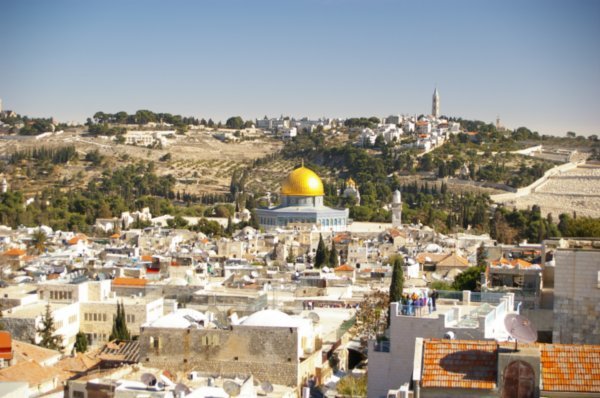 View over old Jerusalem