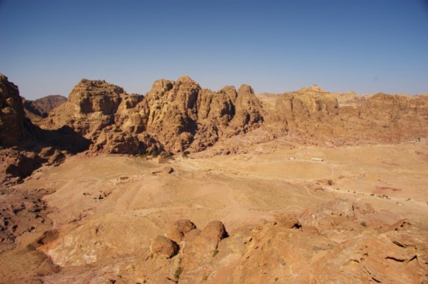View over the Petra valley