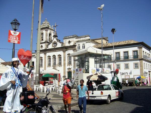 The old town Pelourinho looks like this everywhere
