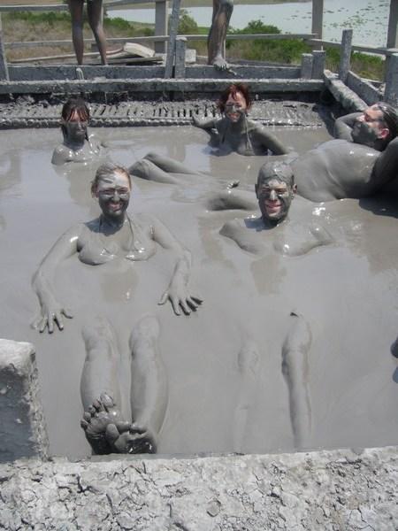 In the mud volcano
