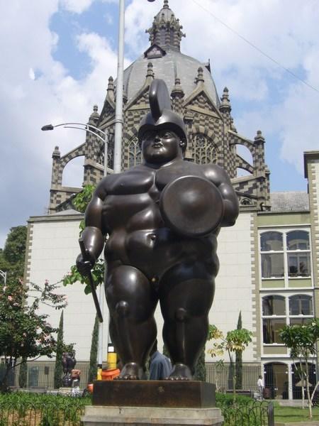 Another figure by Botero