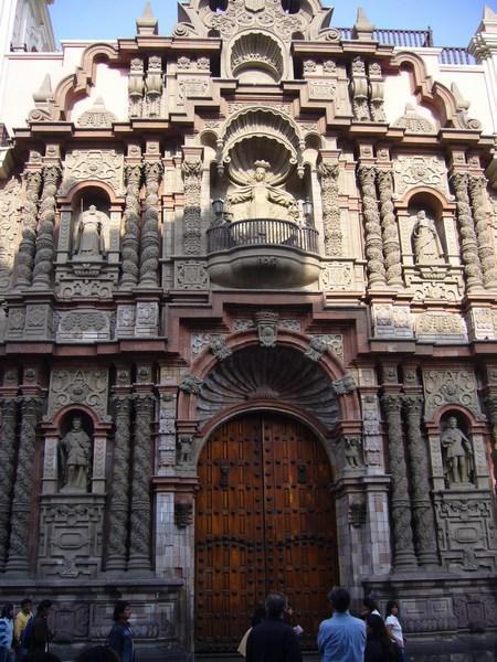 Entrance to some church