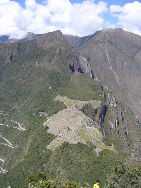 View from Huayna Picchu 